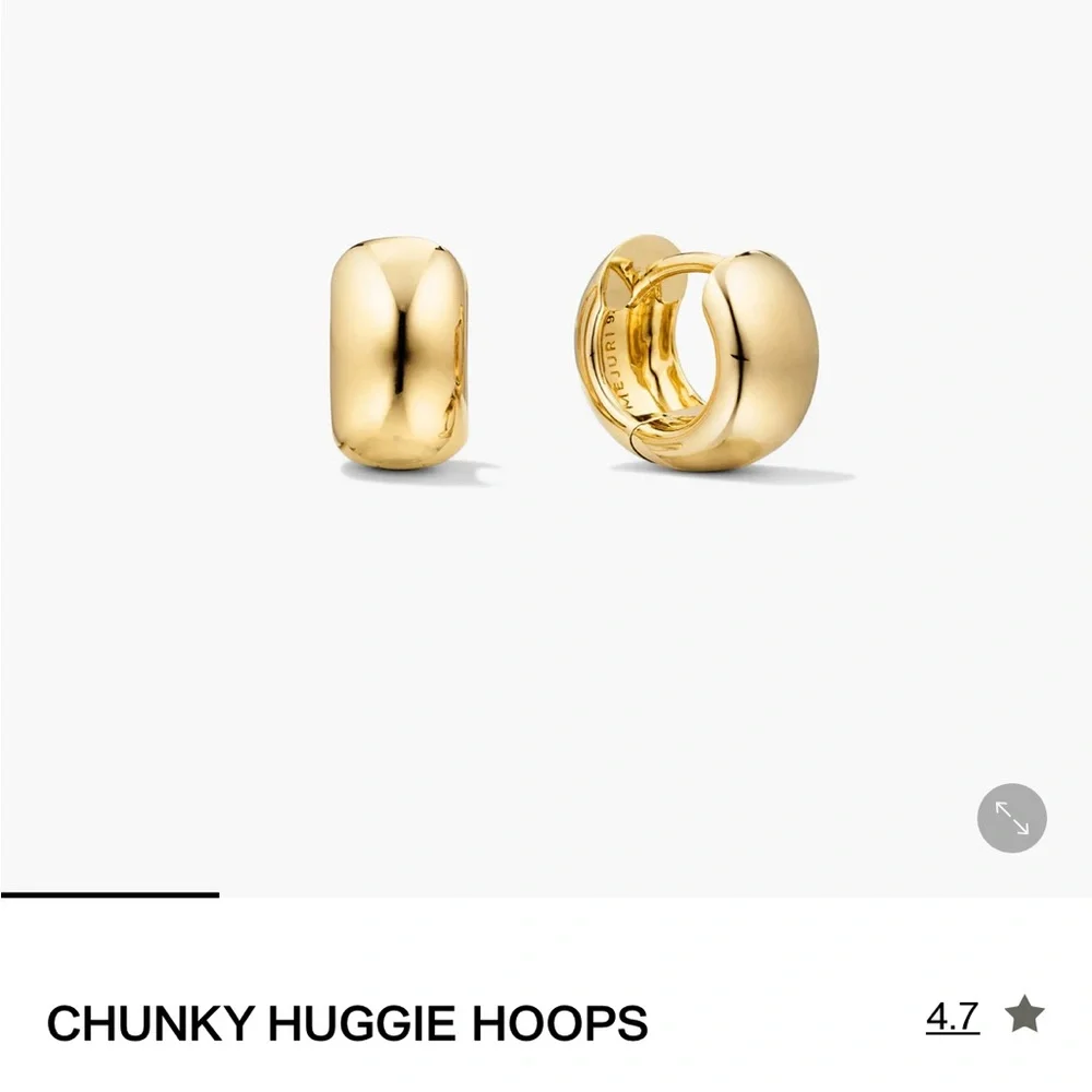 Mejuri Gold Hoop Earrings